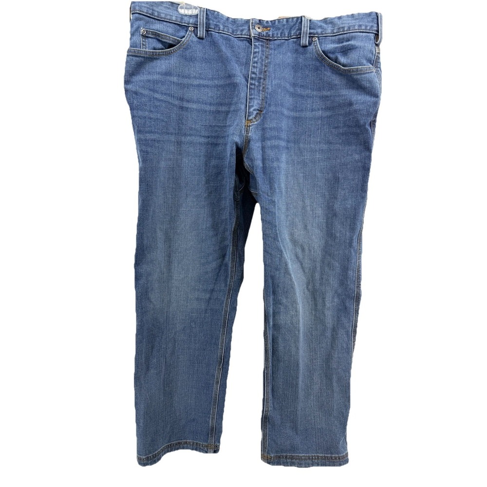 Duluth Trading Co Flex Ballroom Jeans Mens Sz 42x30 Denim Canvas Pants